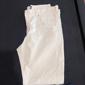 H&M Slim Fit Off-White Trousers